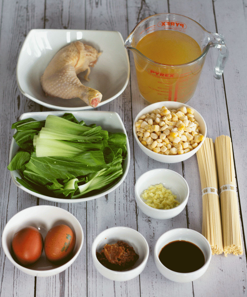 easy weeknight chicken ramen ingredients