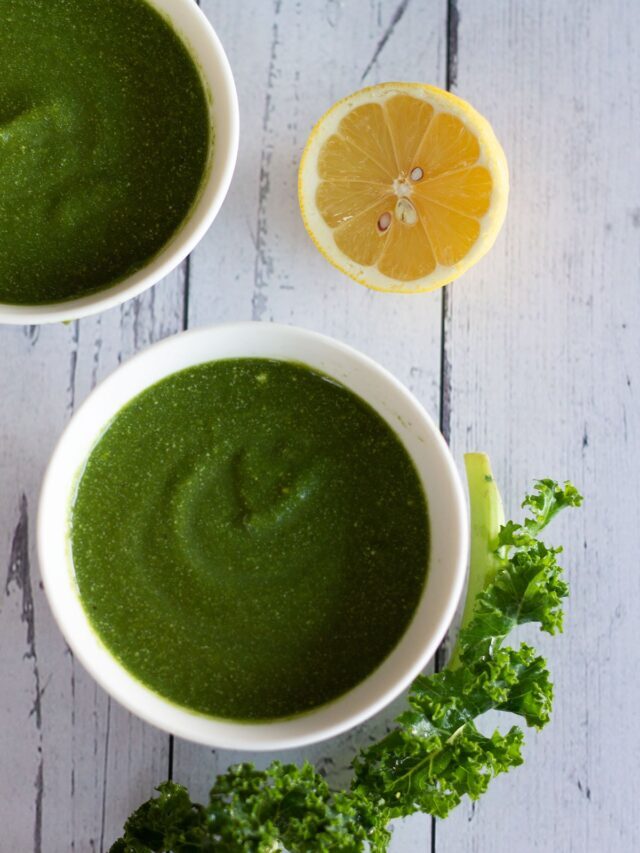 Spinach and Kale Soup