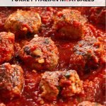 turkey italian meatballs in marinara sauce