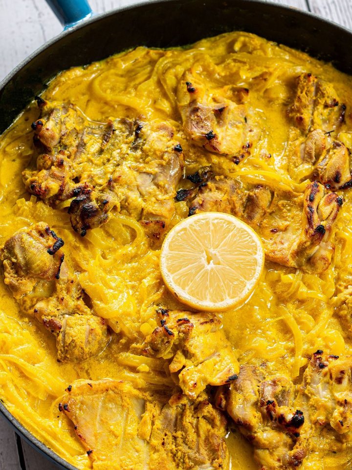 Grilled Lemon & Turmeric Chicken Thighs