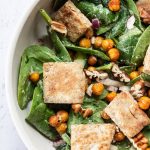 Spinach and Chickpea Salad
