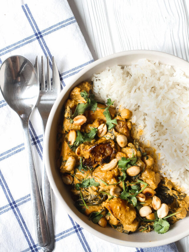 Baked Butternut Squash Curry