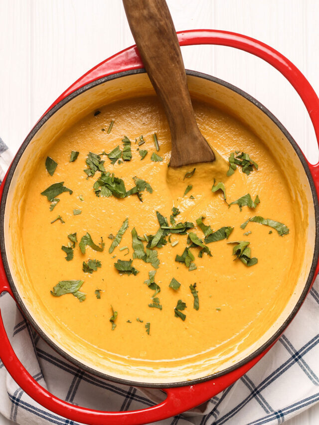 Spicy Carrot and Parsnip Soup