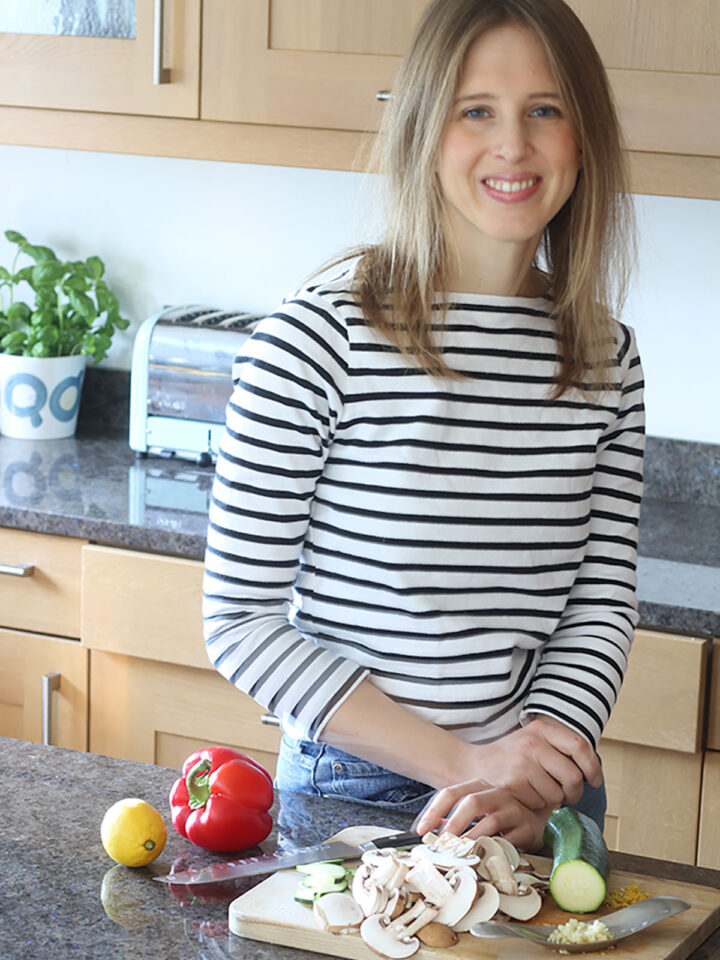 portrait picture of Helen in the kitchen