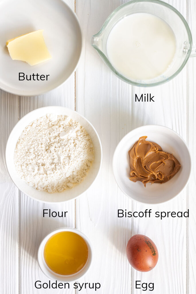Biscoff Pancakes Ingredients