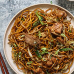 A serving of Chicken Chow Mein