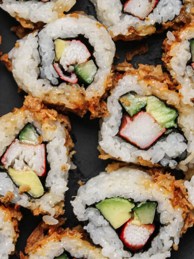 Crunchy Sushi Rolls