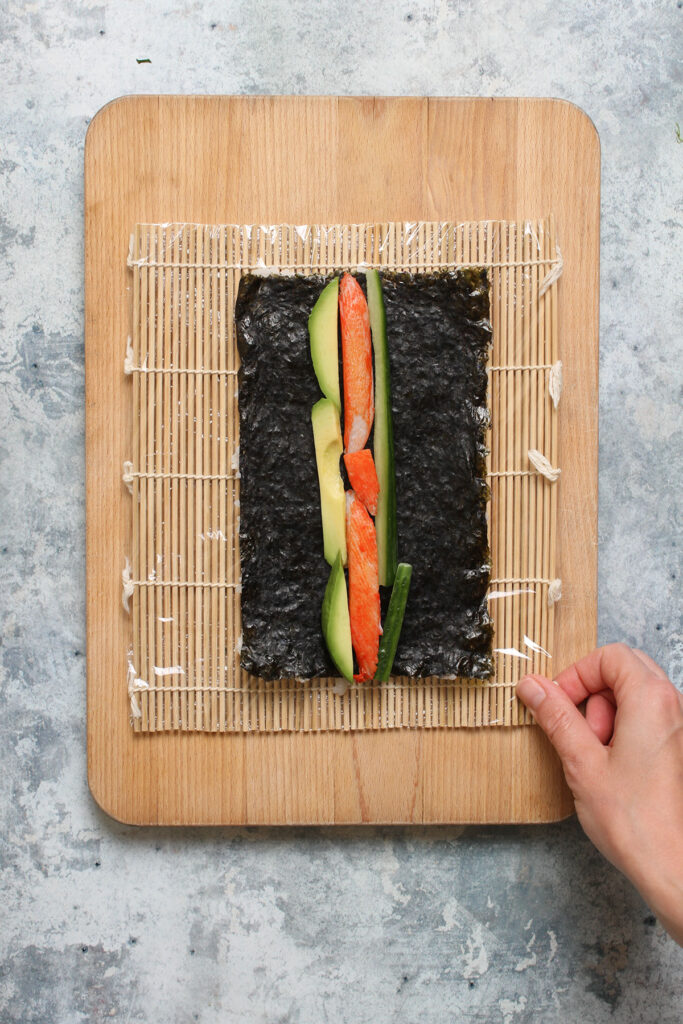 Crunchy Sushi Roll Step 3