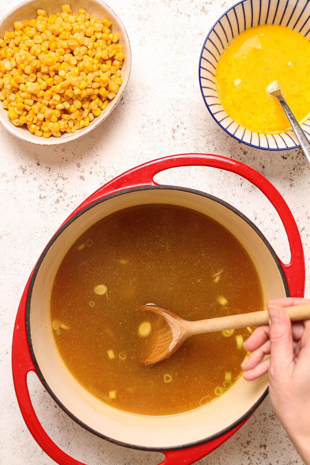 Chinese Chicken and Sweetcorn Soup - Knife and Soul