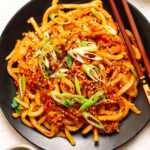 A serving of Spicy Korean Noodles