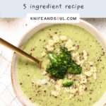 Broccoli and Stilton soup