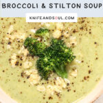 Broccoli and Stilton soup