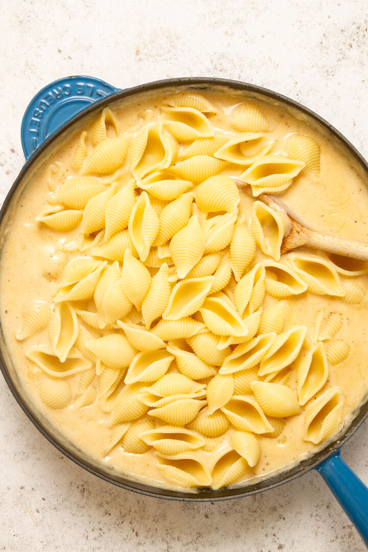 Cheesy Pasta Bake - 3 Cheese (Easy Recipe) - Knife and Soul