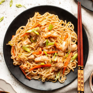 A serving of Special Chow Mein