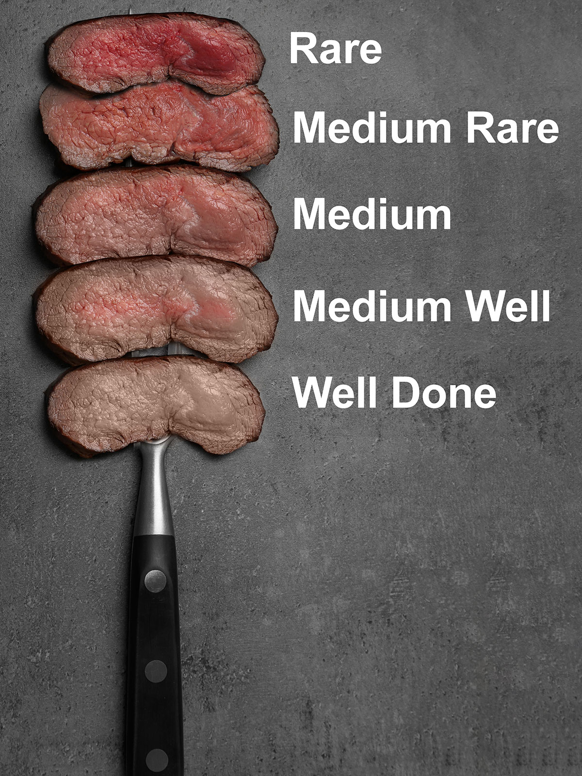 How Do You Like Your Steak Rare Medium Or Well Done Knife And Soul