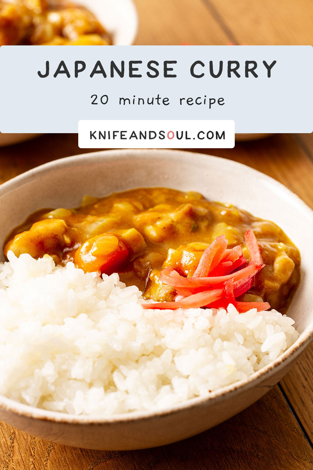 Japanese Curry using S&B Golden Curry - Knife and Soul