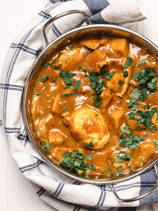 Leftover turkey curry